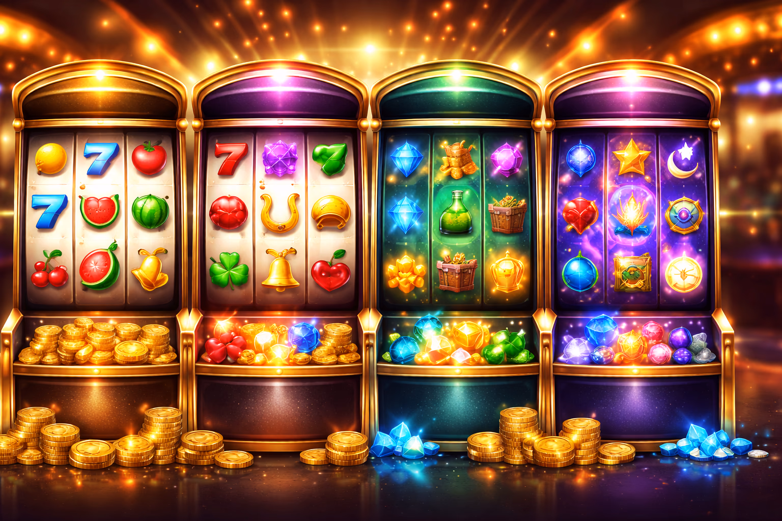 Tragamonedas destacadas y categorías de carretes MIJUEGO
